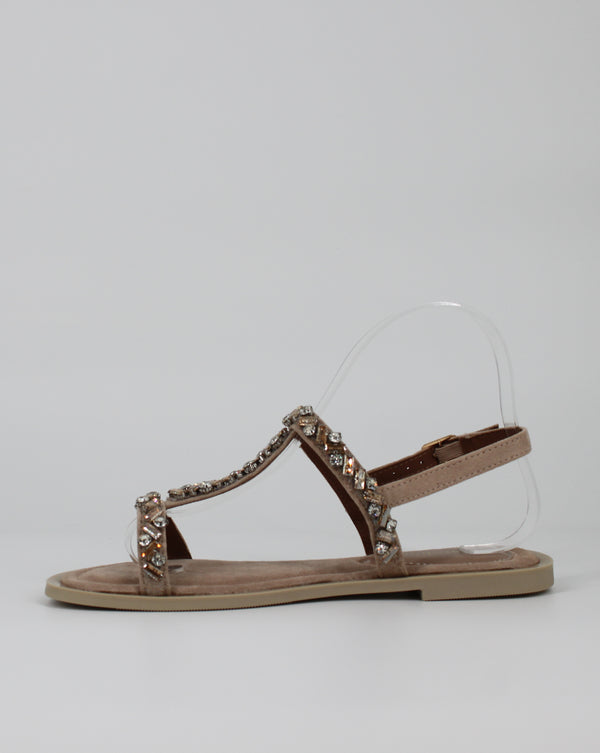 Sandalo Basso Gioiello - Beige