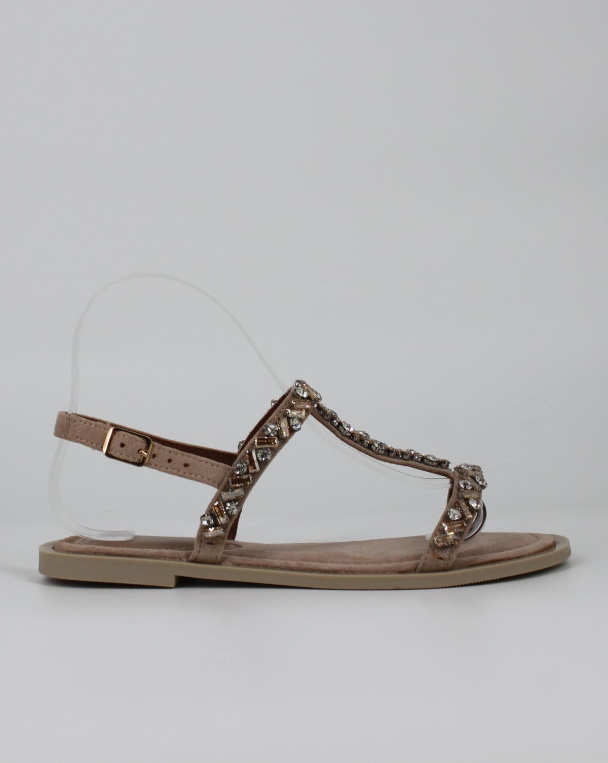 Sandalo Basso Gioiello - Beige