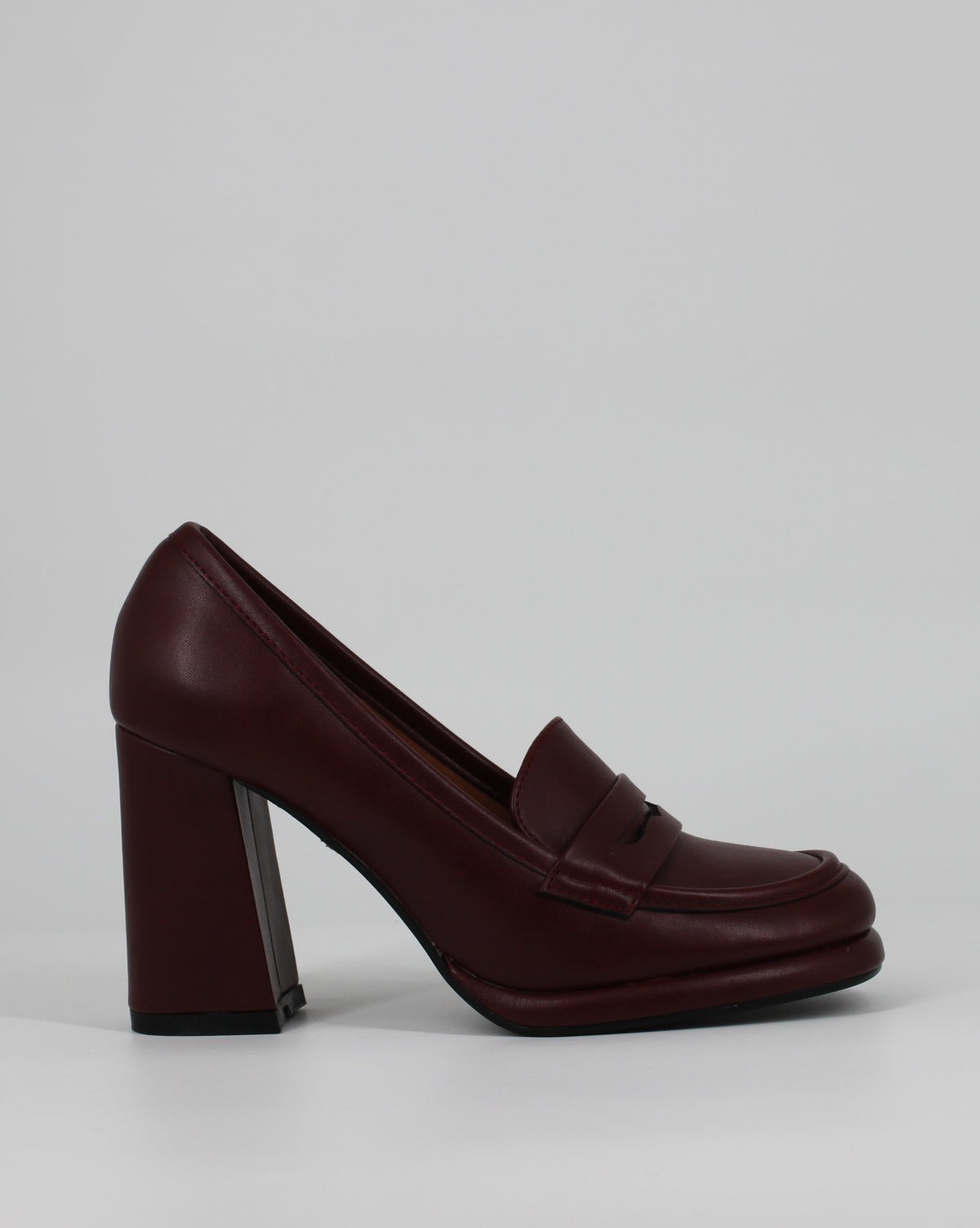 Décolleté Stile Mocassino -  Bordeaux