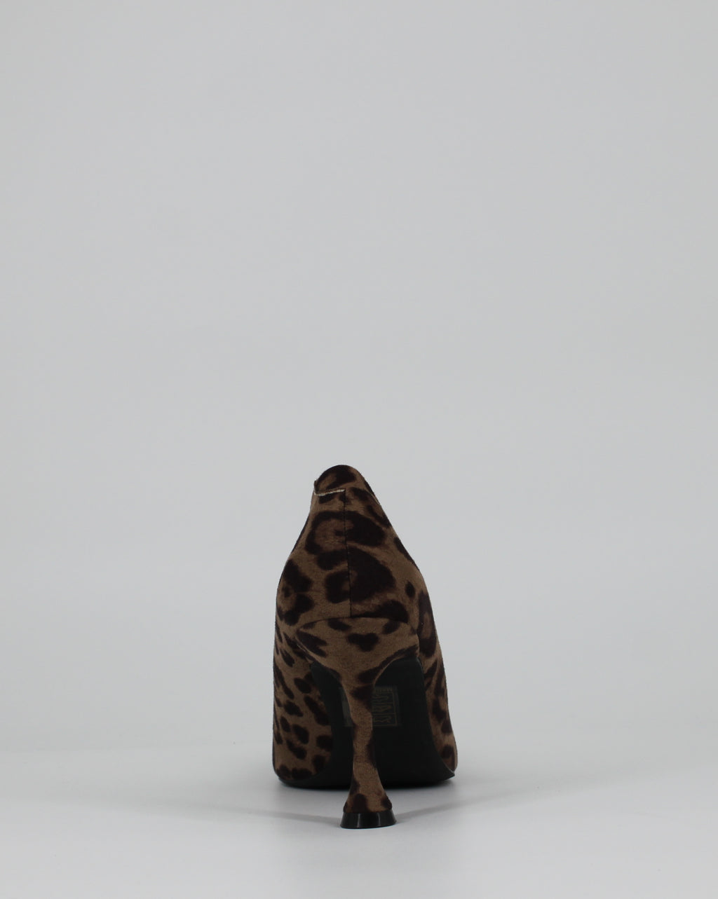Scarpa Décolleté "Malien" con Tacco Flare - Leopardata