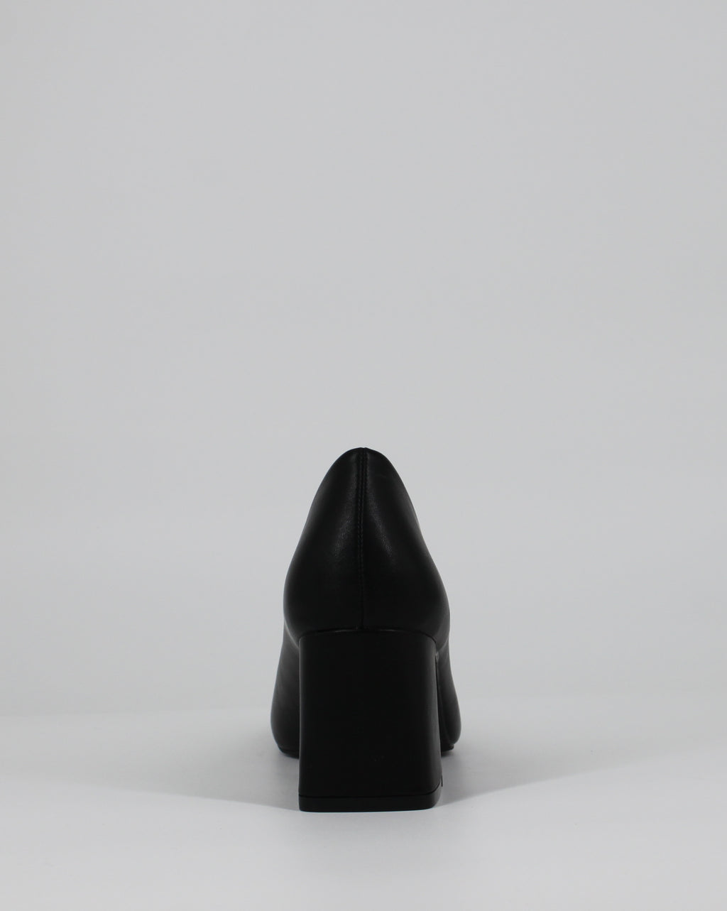 Scarpa Décolleté Minimal  con Tacco Block Heel - nera