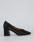 Scarpa Décolleté Minimal  con Tacco Block Heel - nera
