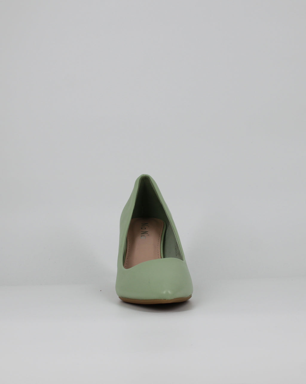 Scarpe Décolleté a Punta con Tacco Medio a Stiletto -  Verde