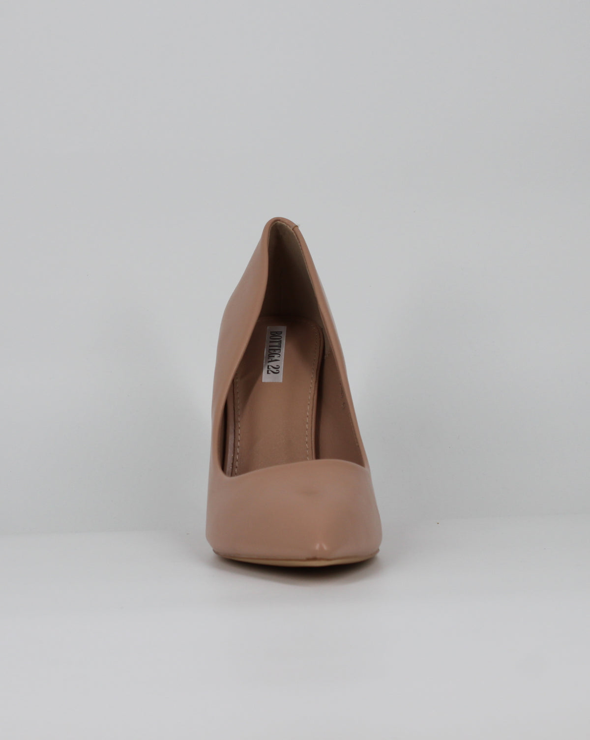 Décolleté a Punta in ecopelle Nude - Beige