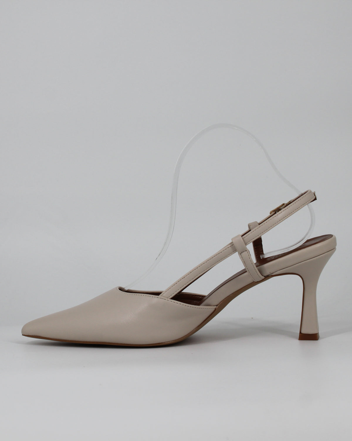 Décolleté Slingback a Punta - Beige