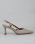 Décolleté Slingback a Punta - Beige