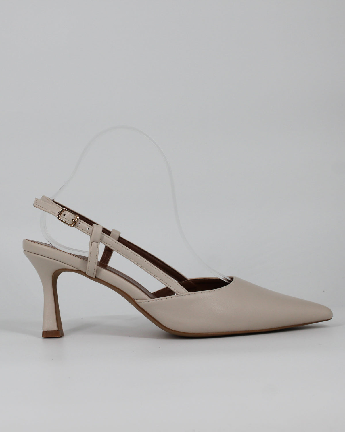 Décolleté Slingback a Punta - Beige