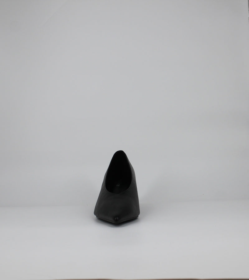Décolleté  Eleganti a Punta con Tacco a Spillo - Nero