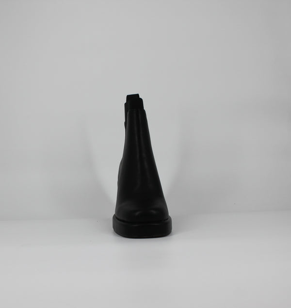 Stivaletto Donna  con Tacco Largo - Nero