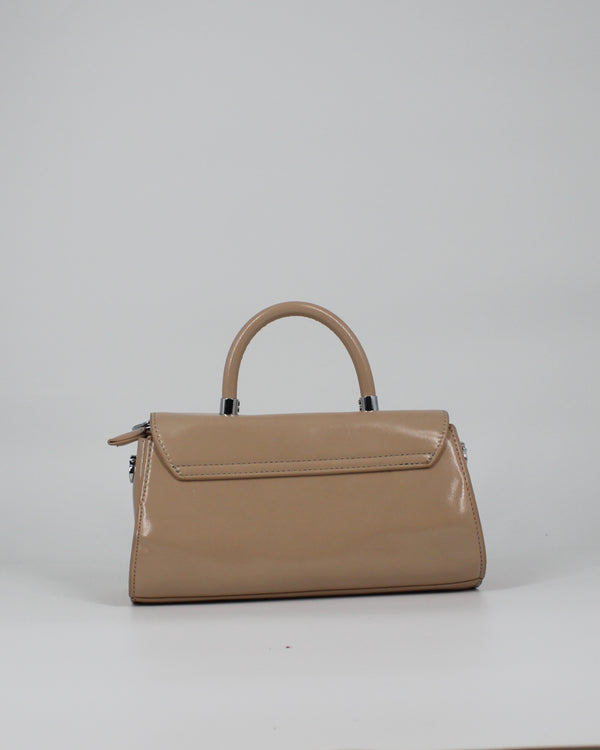 Borsa a Mano - Nude Lucida