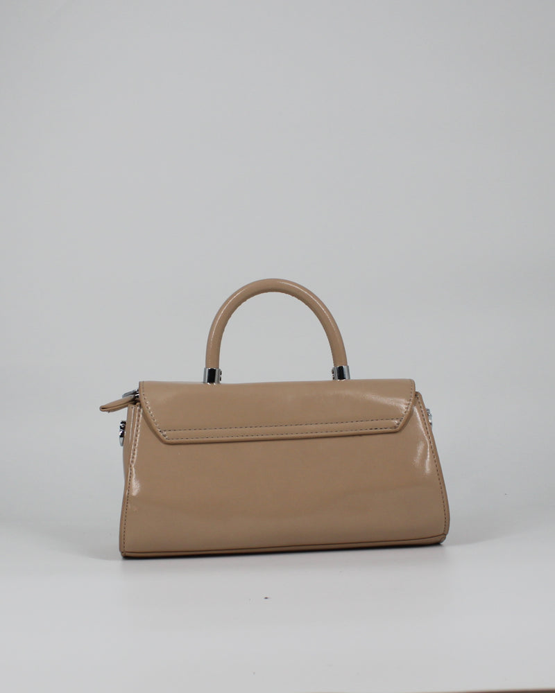 Borsa a Mano - Nude Lucida