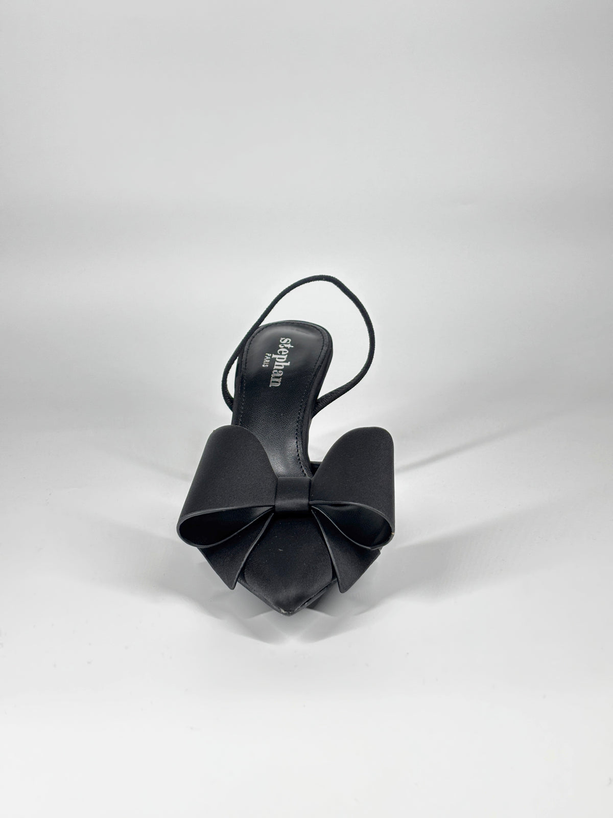 Décolleté Slingback con Fiocco Scultoreo – Nero
