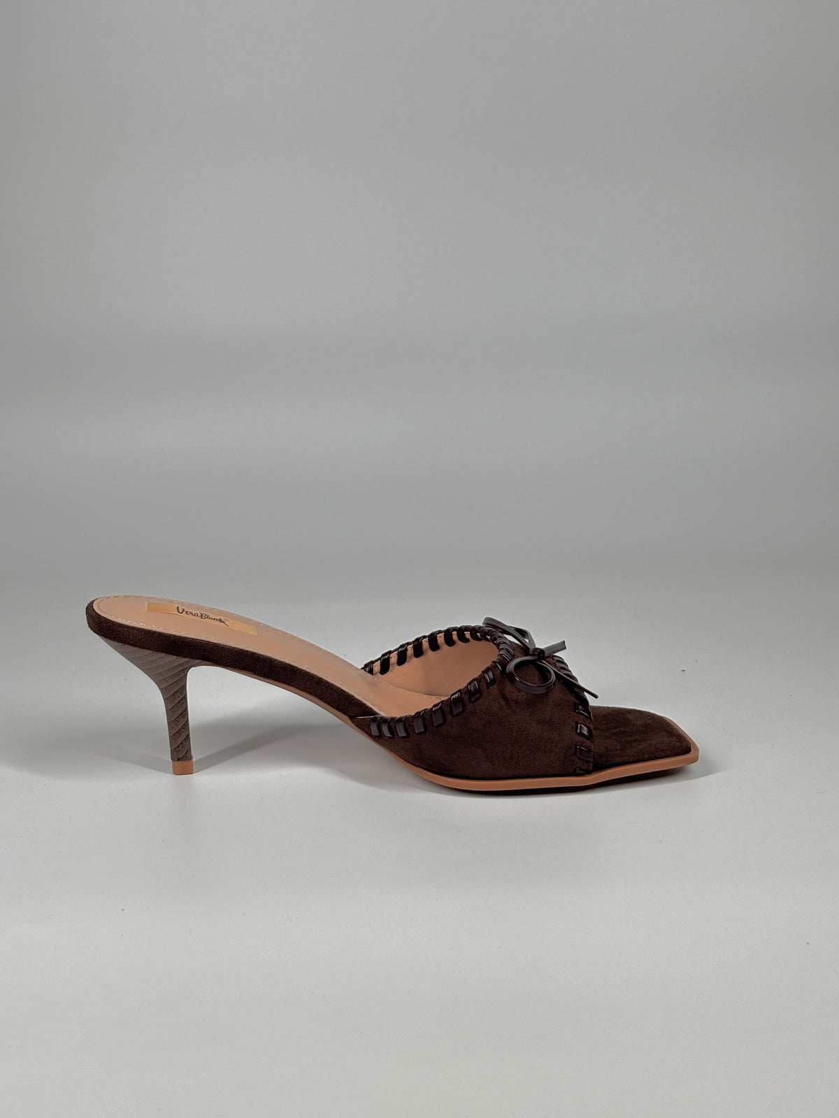 Mules in Suede - Marrone