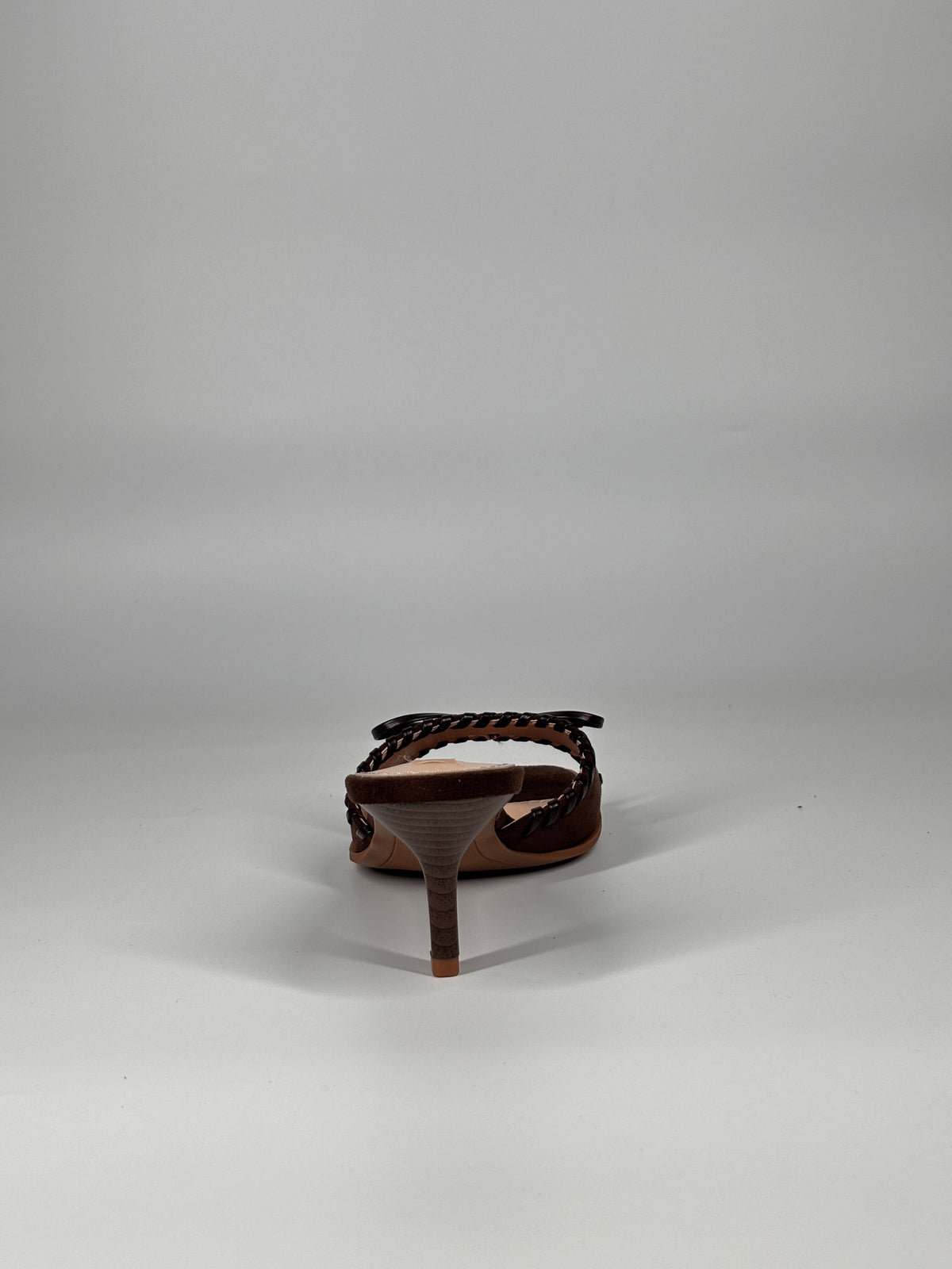 Mules in Suede - Marrone