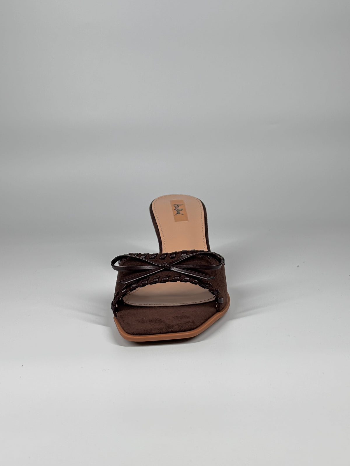 Mules in Suede - Marrone
