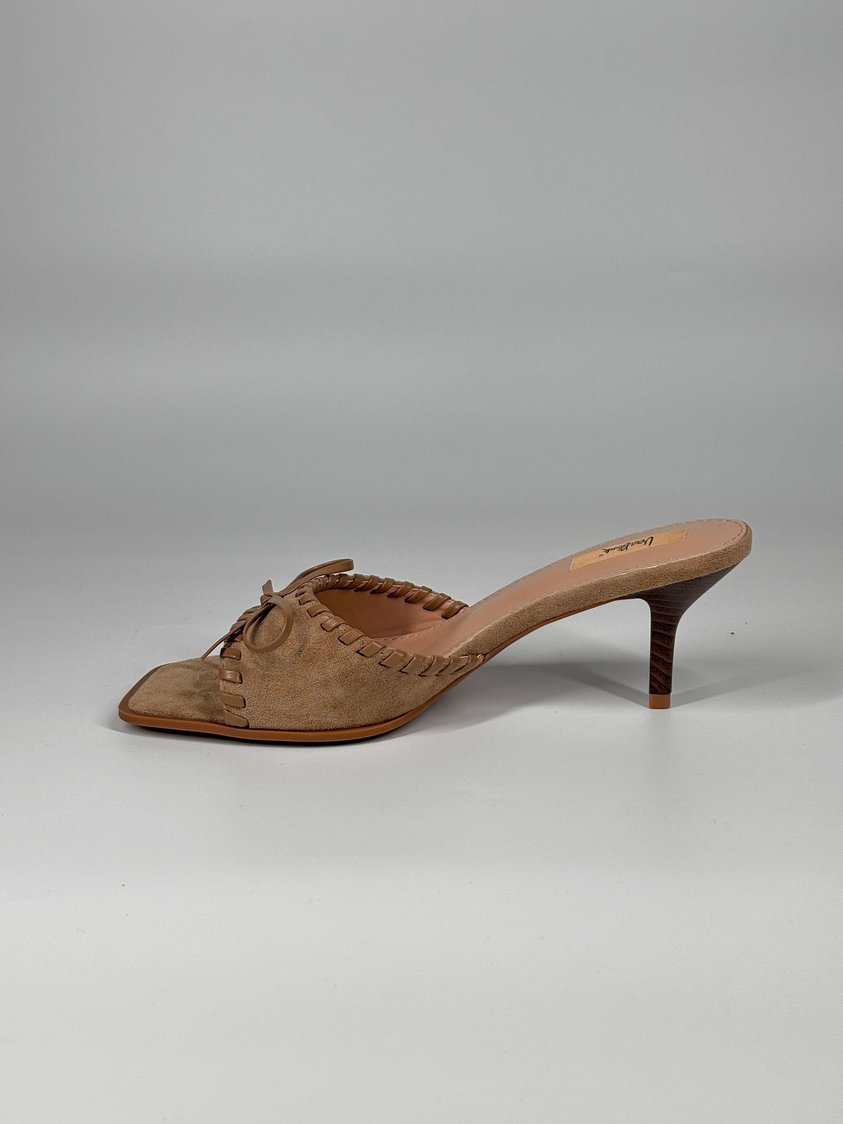 Mules in Suede - Beige