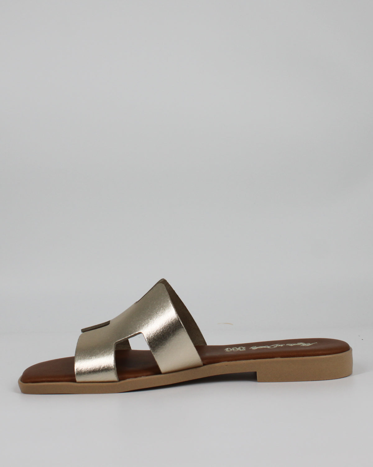 Sandalo Basso Donna in ecopelle - Oro