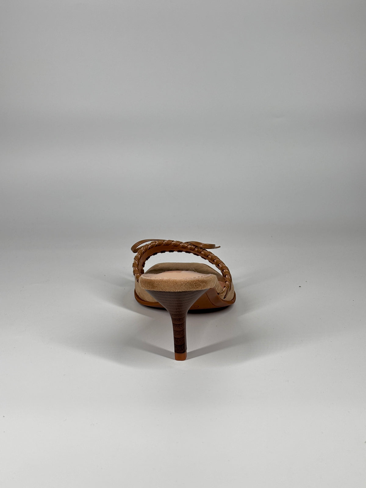 Mules in Suede - Beige