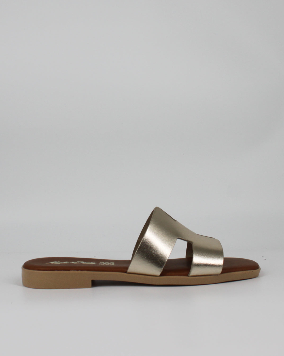 Sandalo Basso Donna in ecopelle - Oro