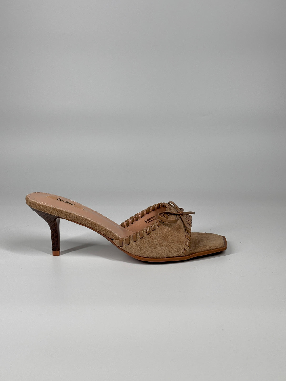 Mules in Suede - Beige