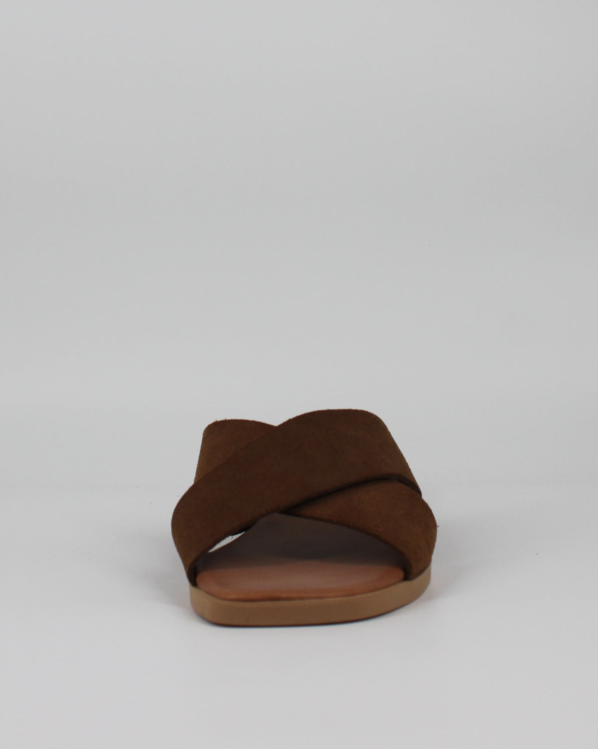 Ciabattina Estiva Flat Color - Marrone Scuro