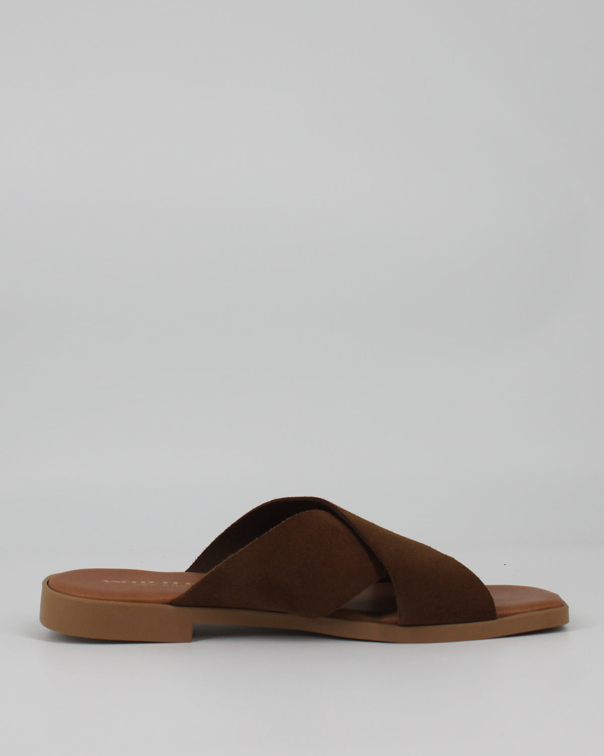 Ciabattina Estiva Flat Color - Marrone Scuro