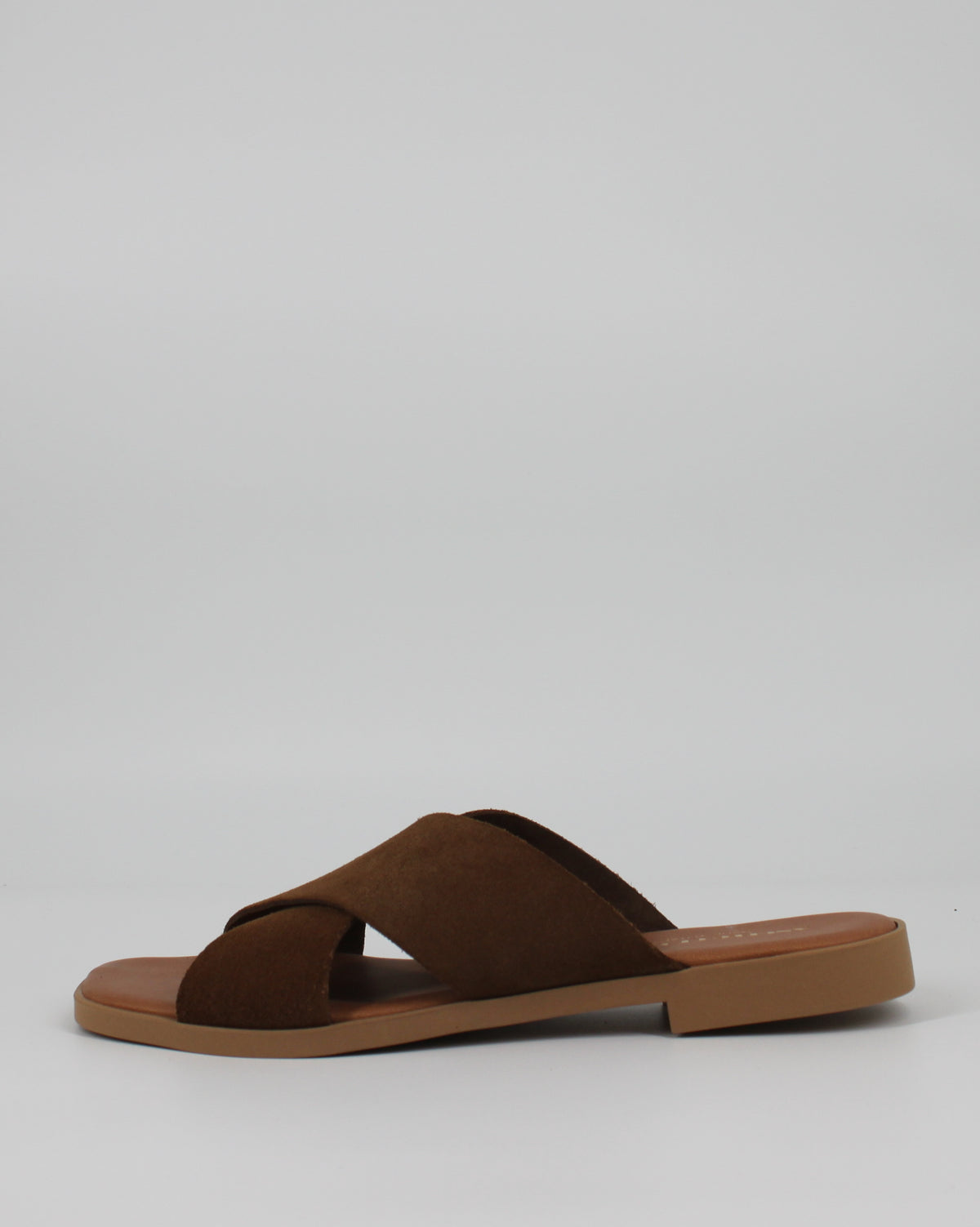Ciabattina Estiva Flat Color - Marrone Scuro