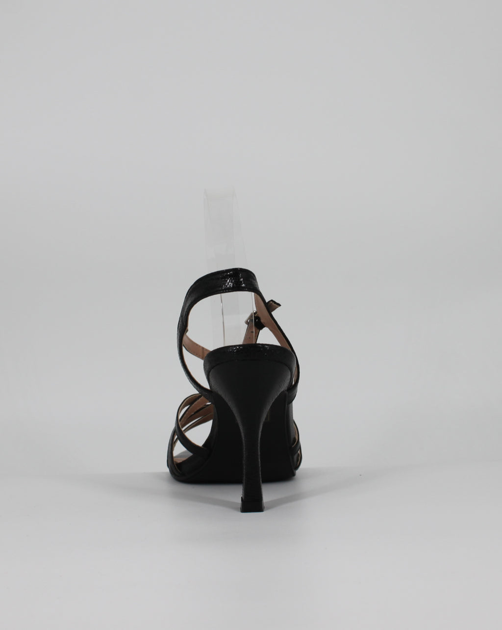 Sandali con Tacco Alto da Donna e Cinturino - Nero