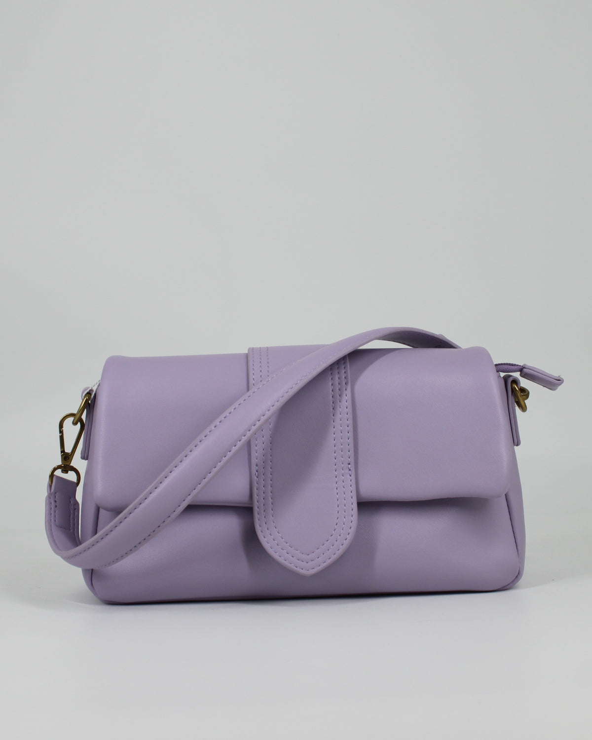 Borsa a Tracolla  in Eco-Pelle- Lilla