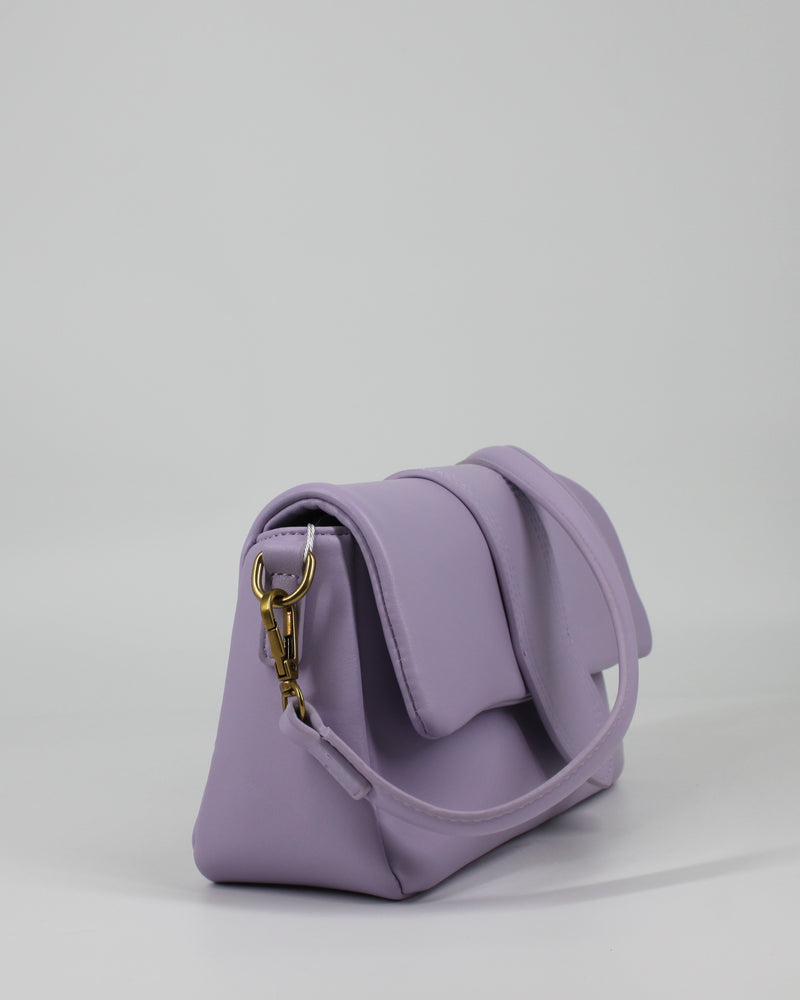 Borsa a Tracolla  in Eco-Pelle- Lilla