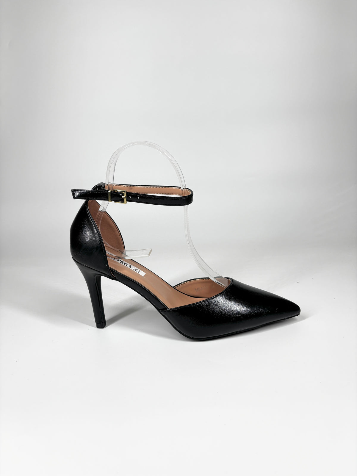 Décolleté con Cinturino alla Caviglia - Nero