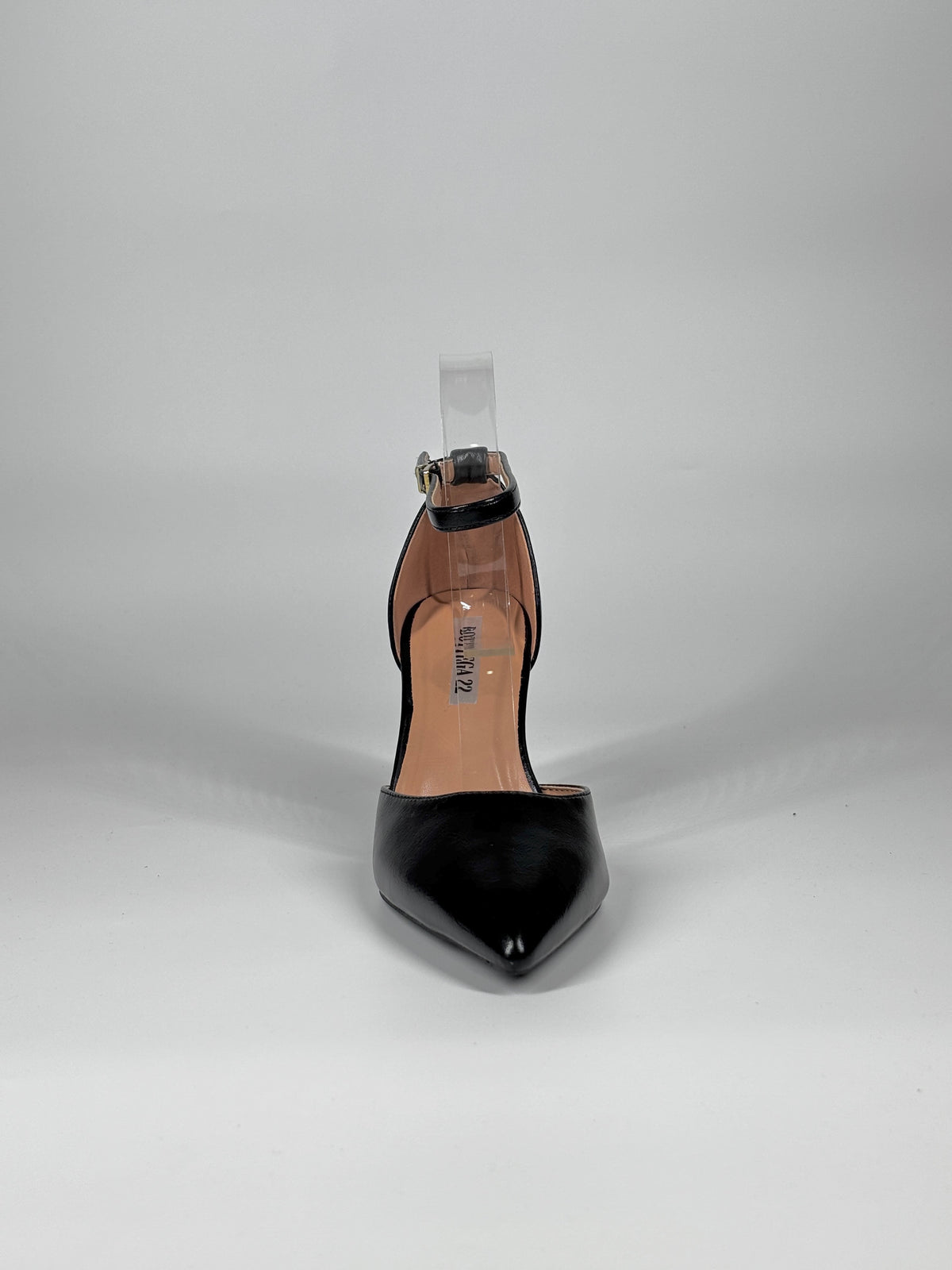 Décolleté con Cinturino alla Caviglia - Nero