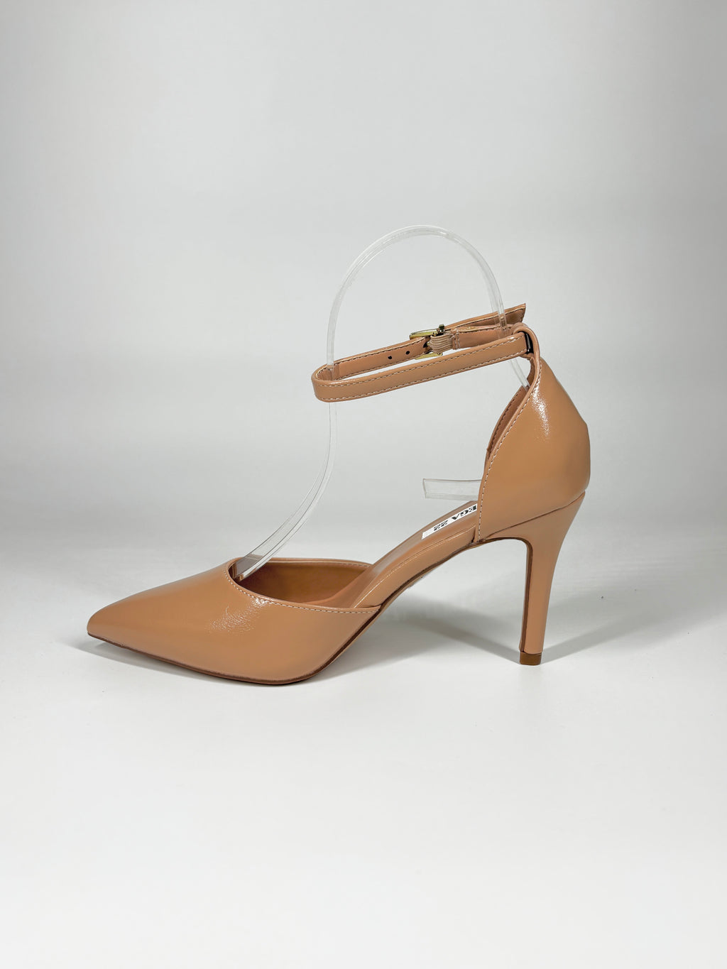 Décolleté con Cinturino alla Caviglia - Beige