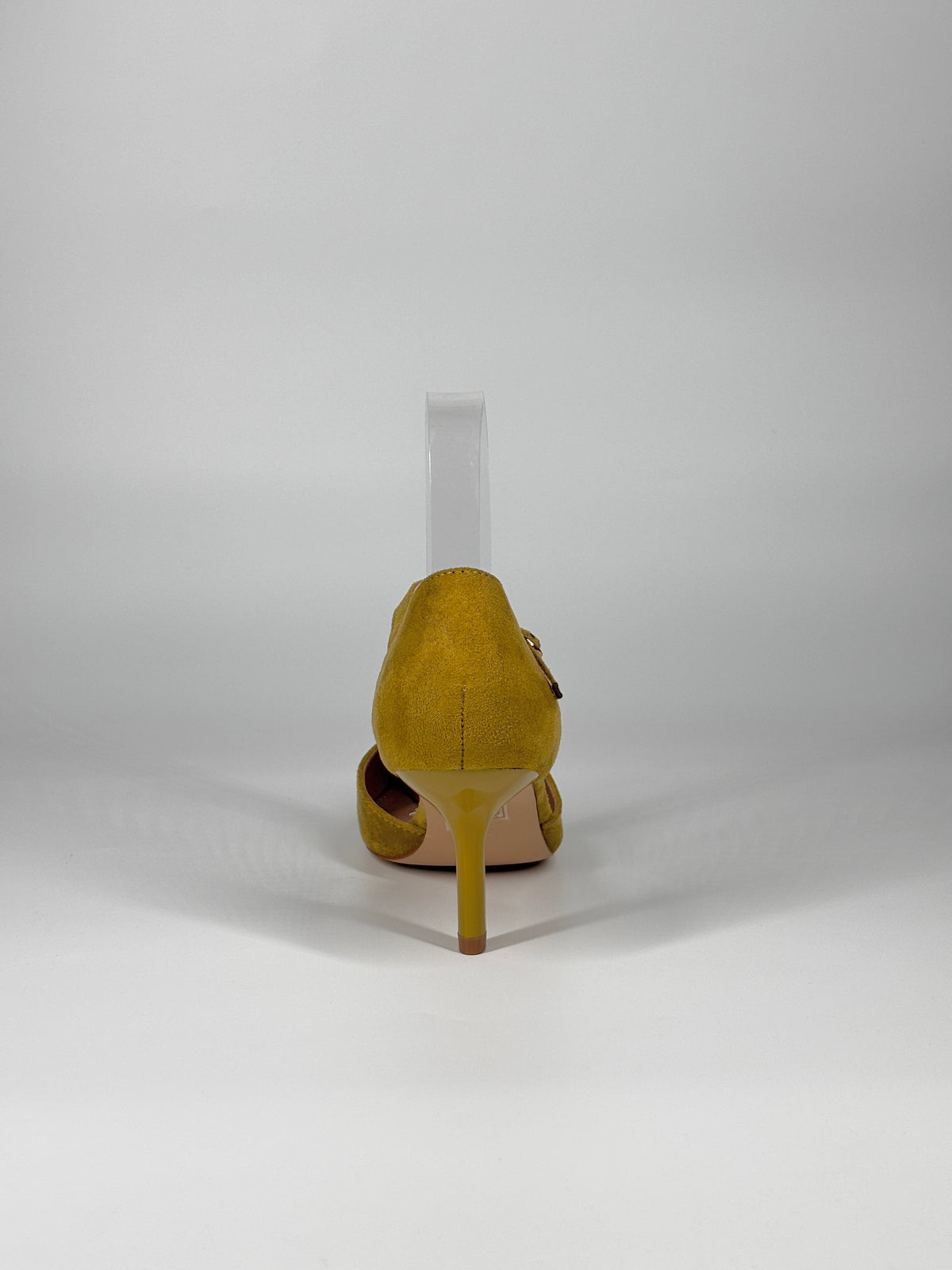 Décolleté T-Strap Suede – Giallo