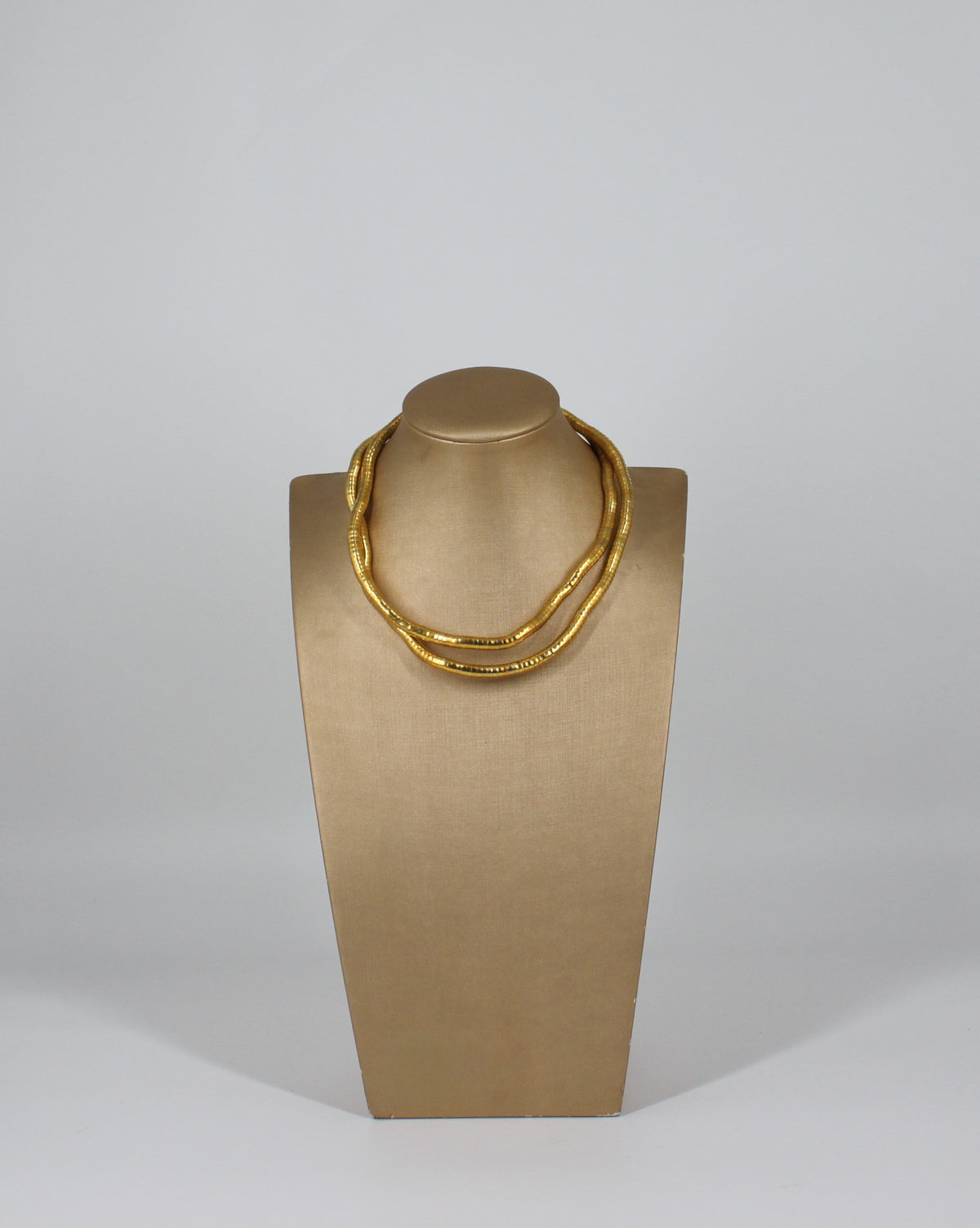 Collana Tubolare Modellabile Dorata, Flessibile e Personalizzabile