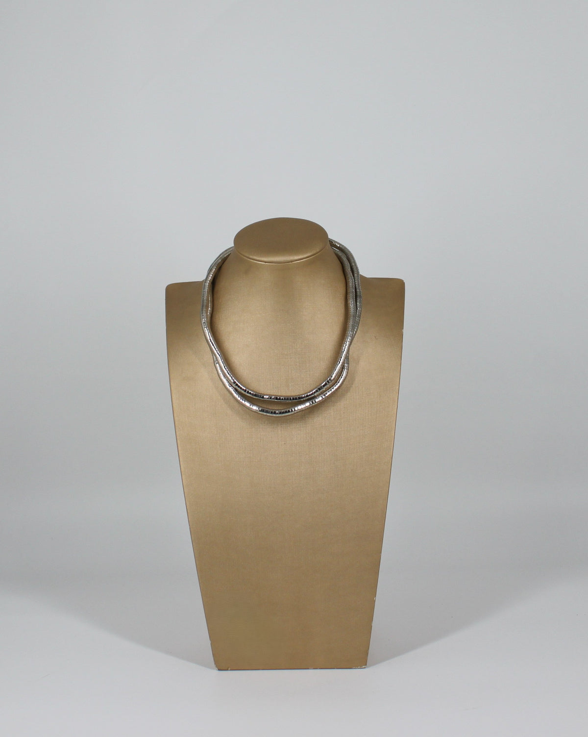 Collana Tubolare Modellabile Silver, Flessibile e Personalizzabile