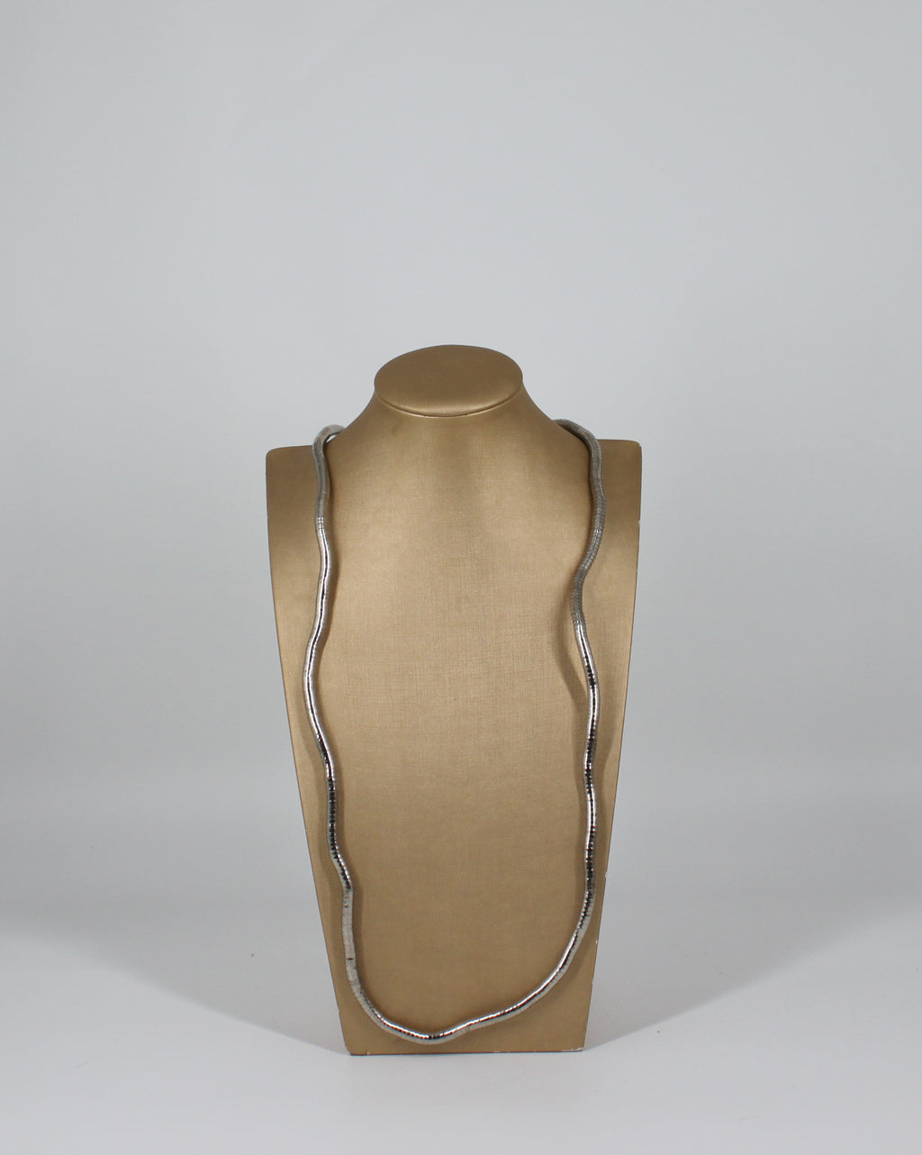 Collana Tubolare Modellabile Silver, Flessibile e Personalizzabile