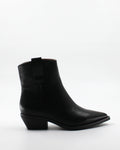 Stivaletto Camperos Texano in Ecopelle similpelle Liscia - Nero