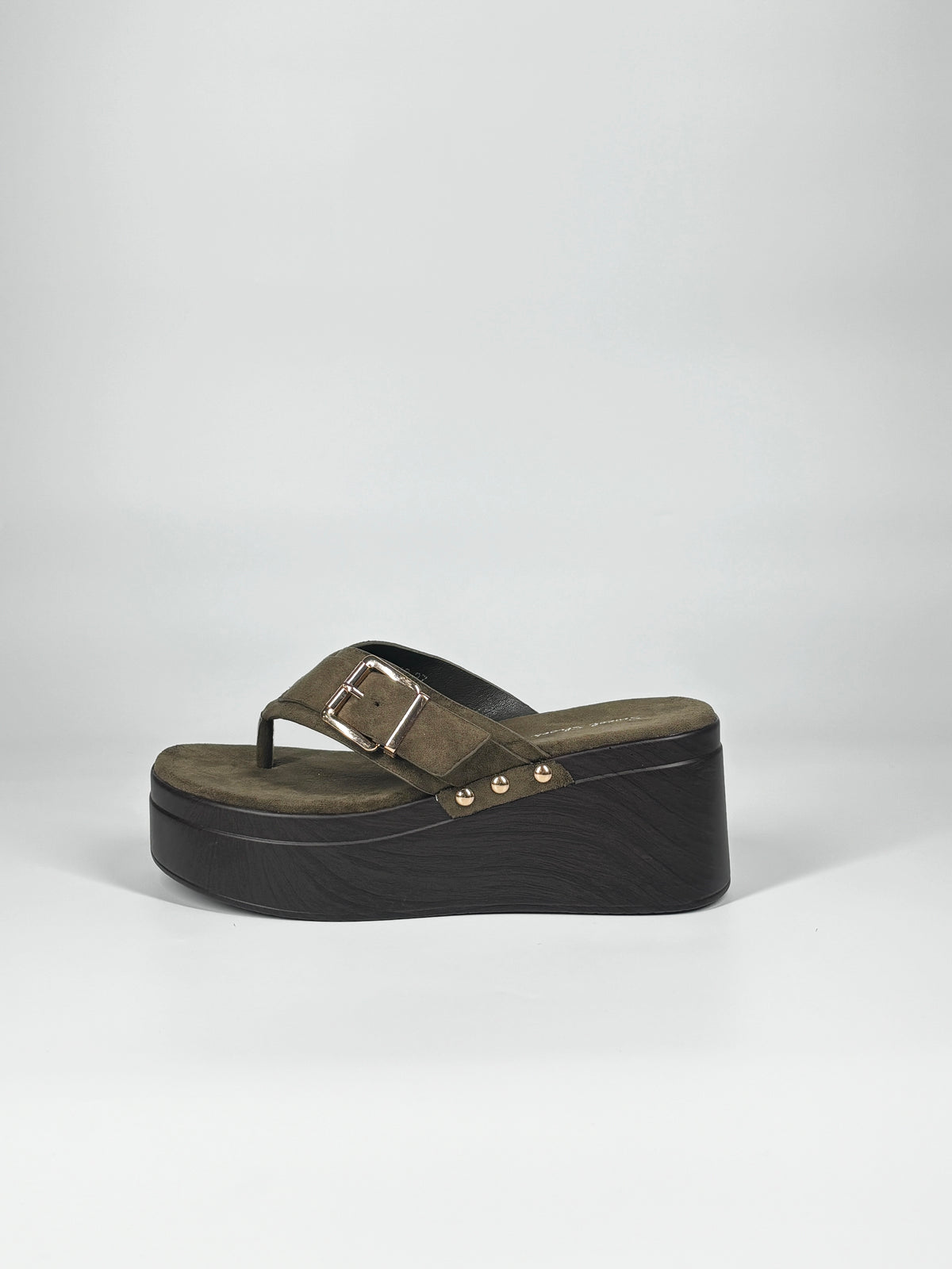 Sandalo Infradito Platform - Verde