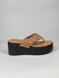 Sandalo Infradito Platform - Beige