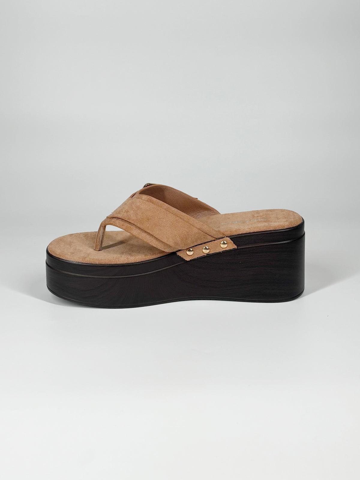 Sandalo Infradito Platform - Beige