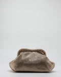 Clutch Gioiello in Strass con Tracolla Oro - Oro