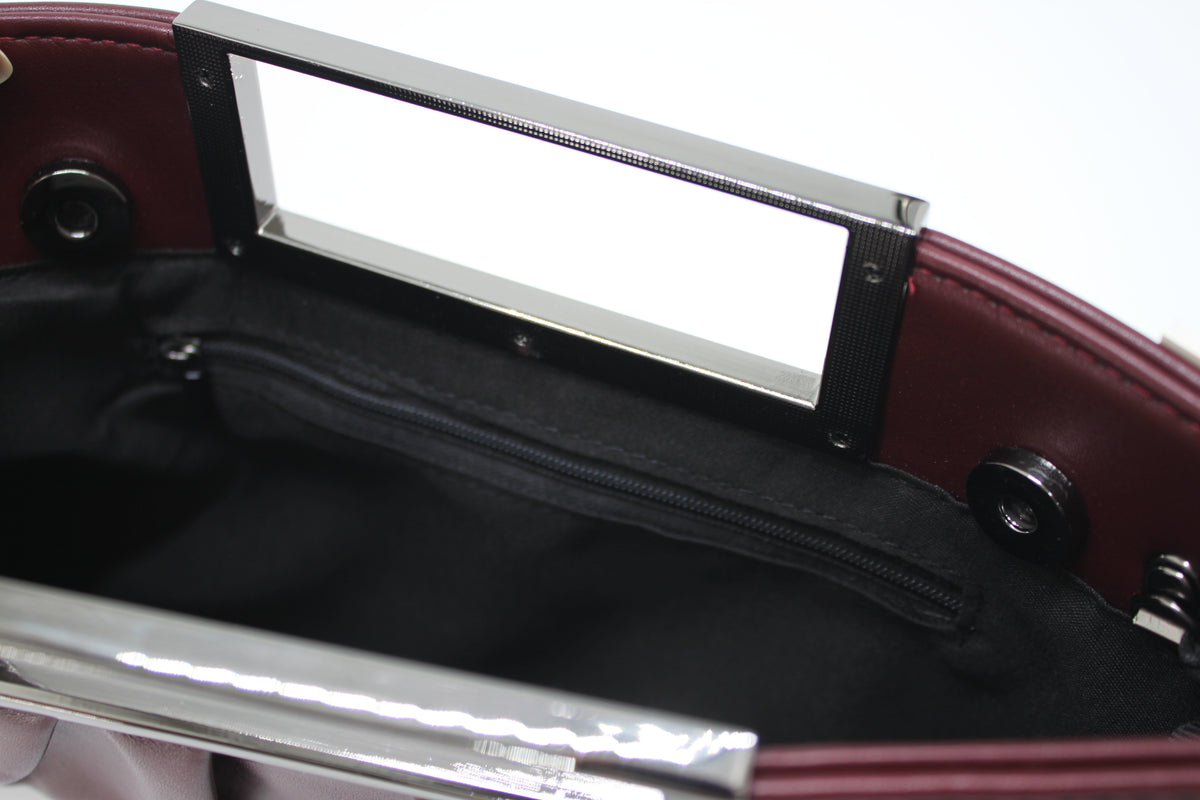 Borsa Pochette Clutch - Bordeaux