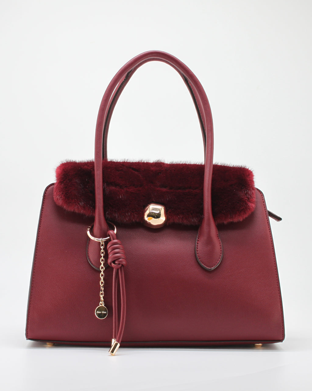 Borsa a Mano e Tracolla Alex Max - Bordeaux