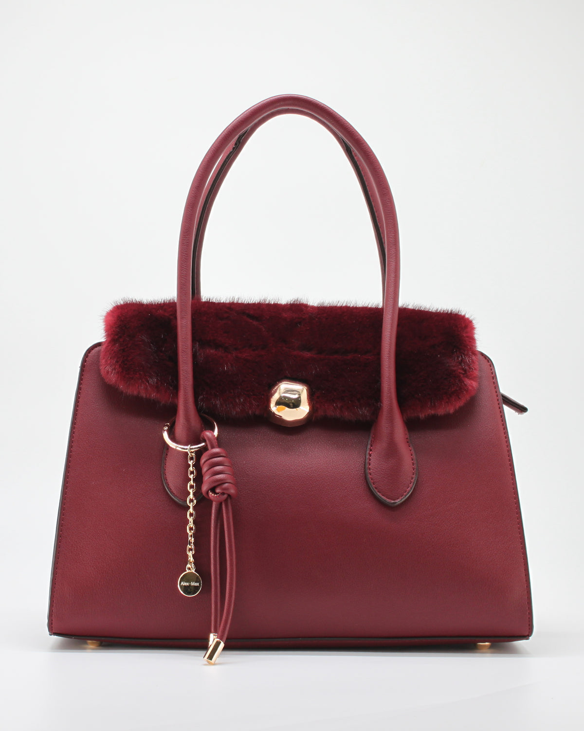 Borsa a Mano e Tracolla Alex Max - Bordeaux