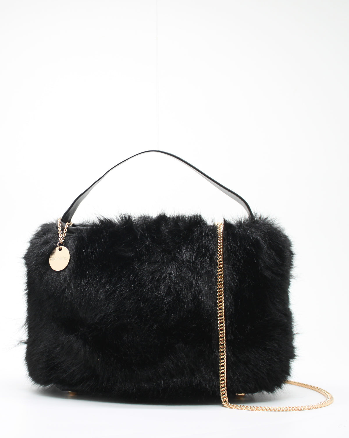 Mini Borsa a Mano Alex Max - Nero