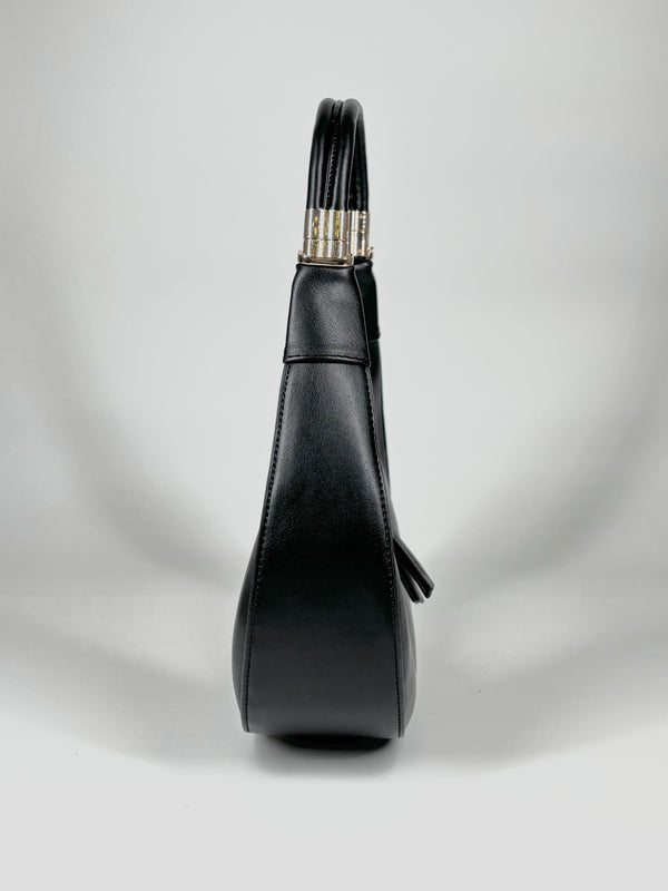 Borsa Hobo a Mezzaluna - Nero