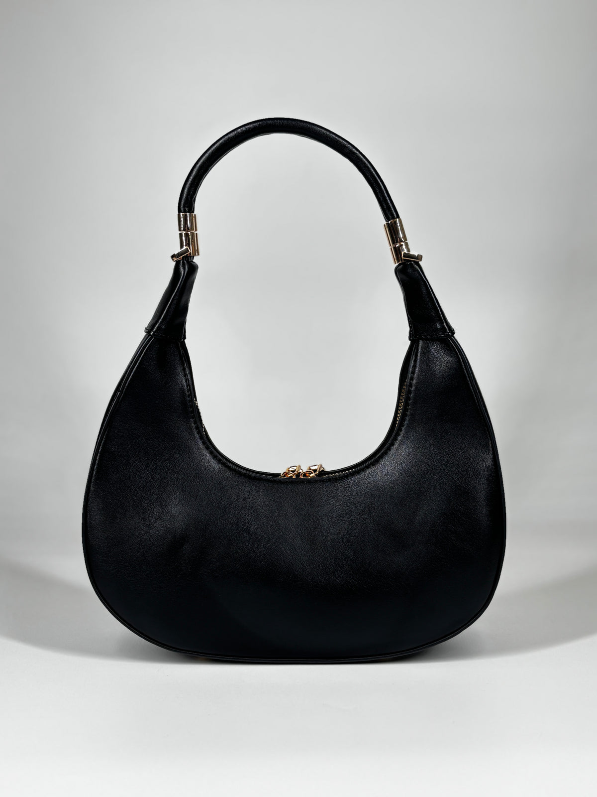 Borsa Hobo a Mezzaluna - Nero