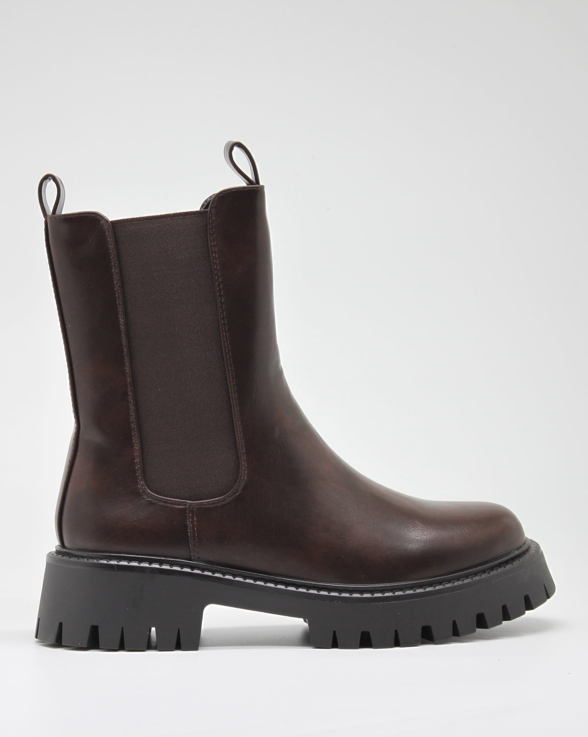 Stivaletto Chelsea Chunky - Marrone