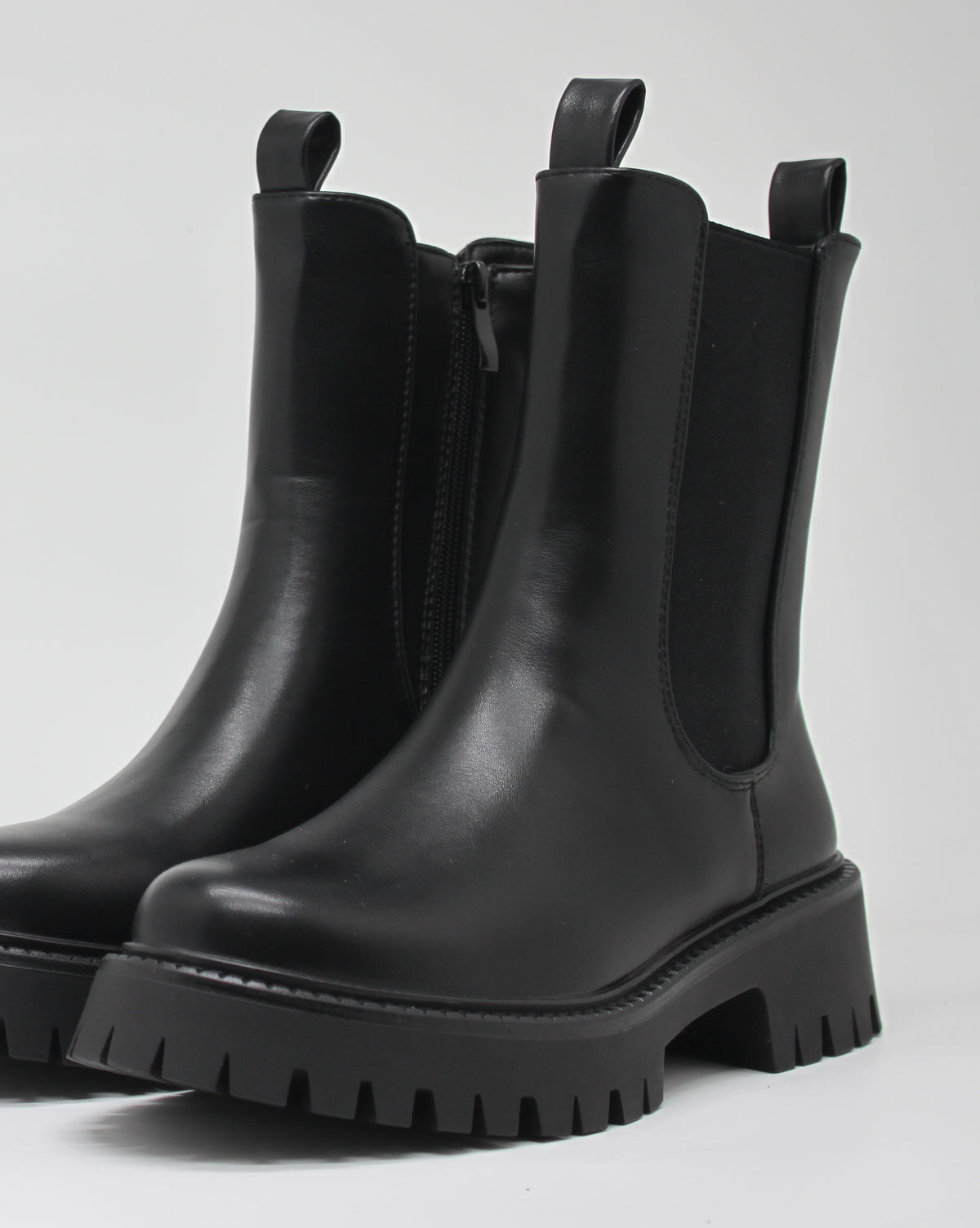 Stivaletto Chelsea Chunky - Nero